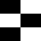 Drapeau Marche frontière de Posnanie-Prusse-Occidentale (province prussienne) carré