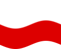 Drapeau Westphalie (province prussienne) flottant statique