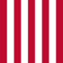Drapeau Sons of Liberty (USA v. 1765, 9 bandes) carré