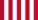 Drapeau Sons of Liberty (USA v. 1765, 9 bandes) rectangulaire