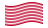 Drapeau Sons of Liberty (USA v. 1765, 13 bandes) flottant