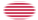 Drapeau Sons of Liberty (USA v. 1765, 13 bandes) en vignette ovale
