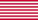 Drapeau Sons of Liberty (USA v. 1765, 13 bandes) rectangulaire