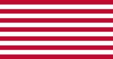 Drapeau Sons of Liberty (USA v. 1765, 13 bandes) rectangulaire