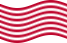 Drapeau Sons of Liberty (USA v. 1765, 13 bandes) flottant statique