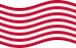 Drapeau Sons of Liberty (USA v. 1765, 13 bandes) flottant statique