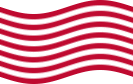 Drapeau Sons of Liberty (USA v. 1765, 13 bandes) flottant statique