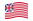 Drapeau Grand Union (USA 1775-1777) flottant