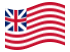 Drapeau Grand Union (USA 1775-1777) flottant