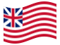 Drapeau animé Grand Union (USA 1775-1777)