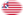 Drapeau Grand Union (USA 1775-1777) en vignette ovale