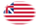 Drapeau Grand Union (USA 1775-1777) en vignette ovale