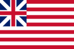 Drapeau Grand Union (USA 1775-1777) rectangulaire