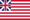 Drapeau Grand Union (USA 1775-1777) rectangulaire