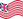 Drapeau Grand Union (USA 1775-1777) flottant statique