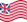 Drapeau Grand Union (USA 1775-1777) flottant statique