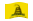 Drapeau Gadsden (USA v. 1775) flottant