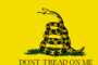 Graphiques de drapeau Gadsden (USA v. 1775)