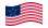 Drapeau Great Star (USA 1818-1819) flottant