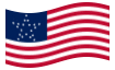 Drapeau animé Great Star (USA 1818-1819)