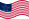 Drapeau Great Star (USA 1818-1819) flottant statique