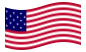 Drapeau Star-Spangled Banner (USA 1795-1818) flottant