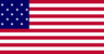 Drapeau Star-Spangled Banner (USA 1795-1818) rectangulaire