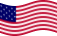 Drapeau Star-Spangled Banner (USA 1795-1818) flottant statique