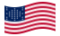 Drapeau Fort Sumter (USA 1861) flottant