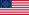 Drapeau Fort Sumter (USA 1861) rectangulaire