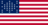 Drapeau Fort Sumter (USA 1861) rectangulaire