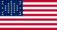 Drapeau Fort Sumter (USA 1861) rectangulaire
