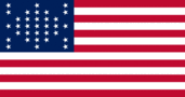 Drapeau Fort Sumter (USA 1861) rectangulaire