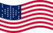 Drapeau Fort Sumter (USA 1861) flottant statique