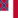 Drapeau Blood-Stained Banner (États confédérés 1865) carré