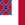 Drapeau Blood-Stained Banner (États confédérés 1865) carré