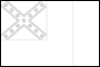 Drapeau Blood-Stained Banner (États confédérés 1865) à colorier