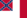 Drapeau Blood-Stained Banner (États confédérés 1865) rectangulaire