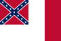 Graphiques de drapeau Blood-Stained Banner (États confédérés 1865)