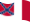 Drapeau Blood-Stained Banner (États confédérés 1865) flottant statique