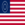 Drapeau États-Unis 37 étoiles (1867-1877) carré