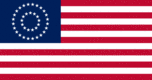 Drapeau États-Unis 37 étoiles (1867-1877) rectangulaire