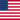 Drapeau États-Unis 48 étoiles (1912-1959) carré