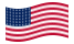 Drapeau États-Unis 48 étoiles (1912-1959) flottant