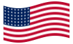 Drapeau animé États-Unis 48 étoiles (1912-1959)