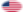 Drapeau États-Unis 48 étoiles (1912-1959) en vignette ovale