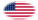 Drapeau États-Unis 48 étoiles (1912-1959) en vignette ovale