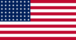 Drapeau États-Unis 48 étoiles (1912-1959) rectangulaire