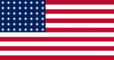 Graphiques de drapeau États-Unis 48 étoiles (1912-1959)