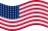 Drapeau États-Unis 48 étoiles (1912-1959) flottant statique